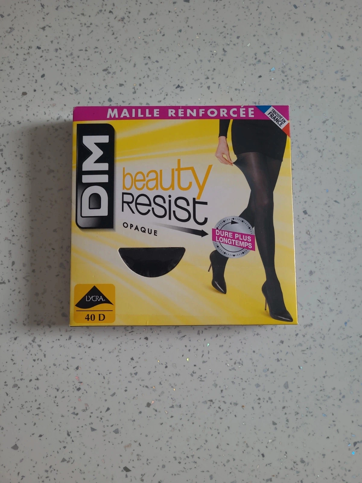 Paire de collants opaques